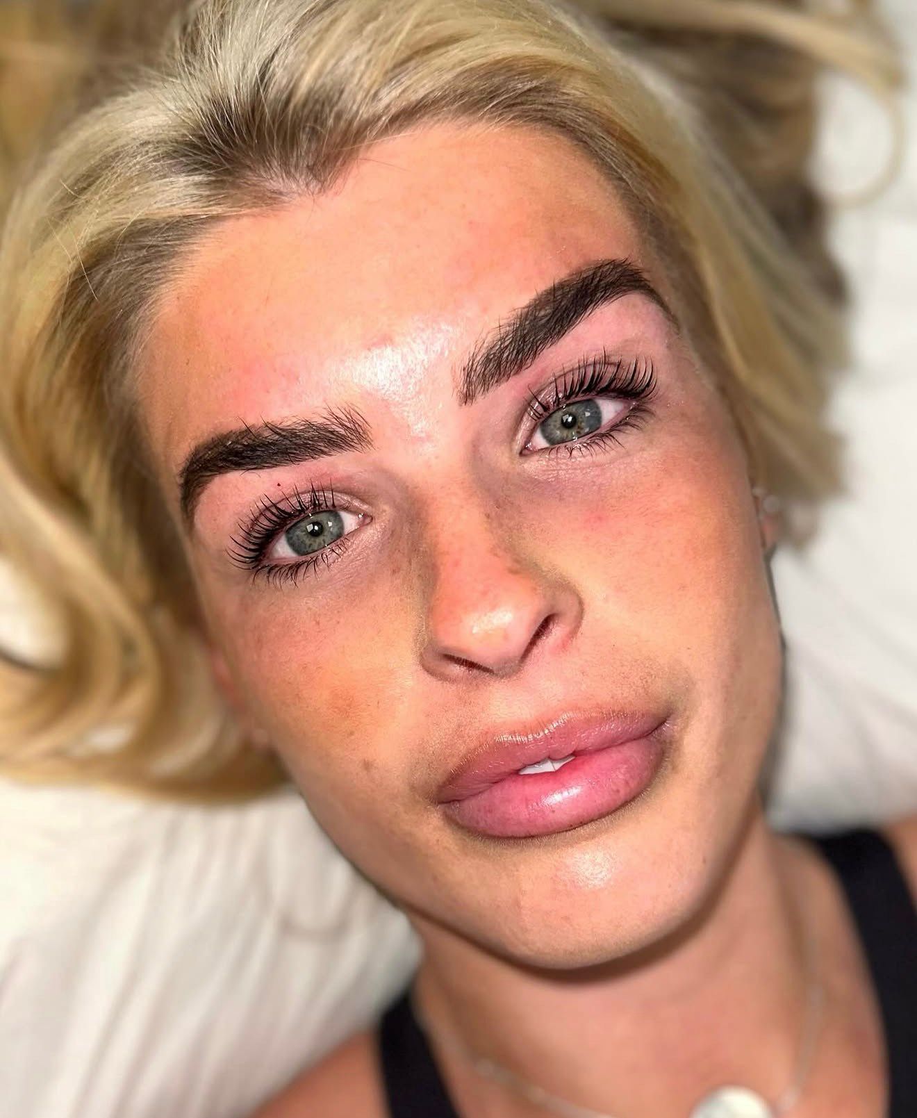 Brow lamination by Alice Clarke